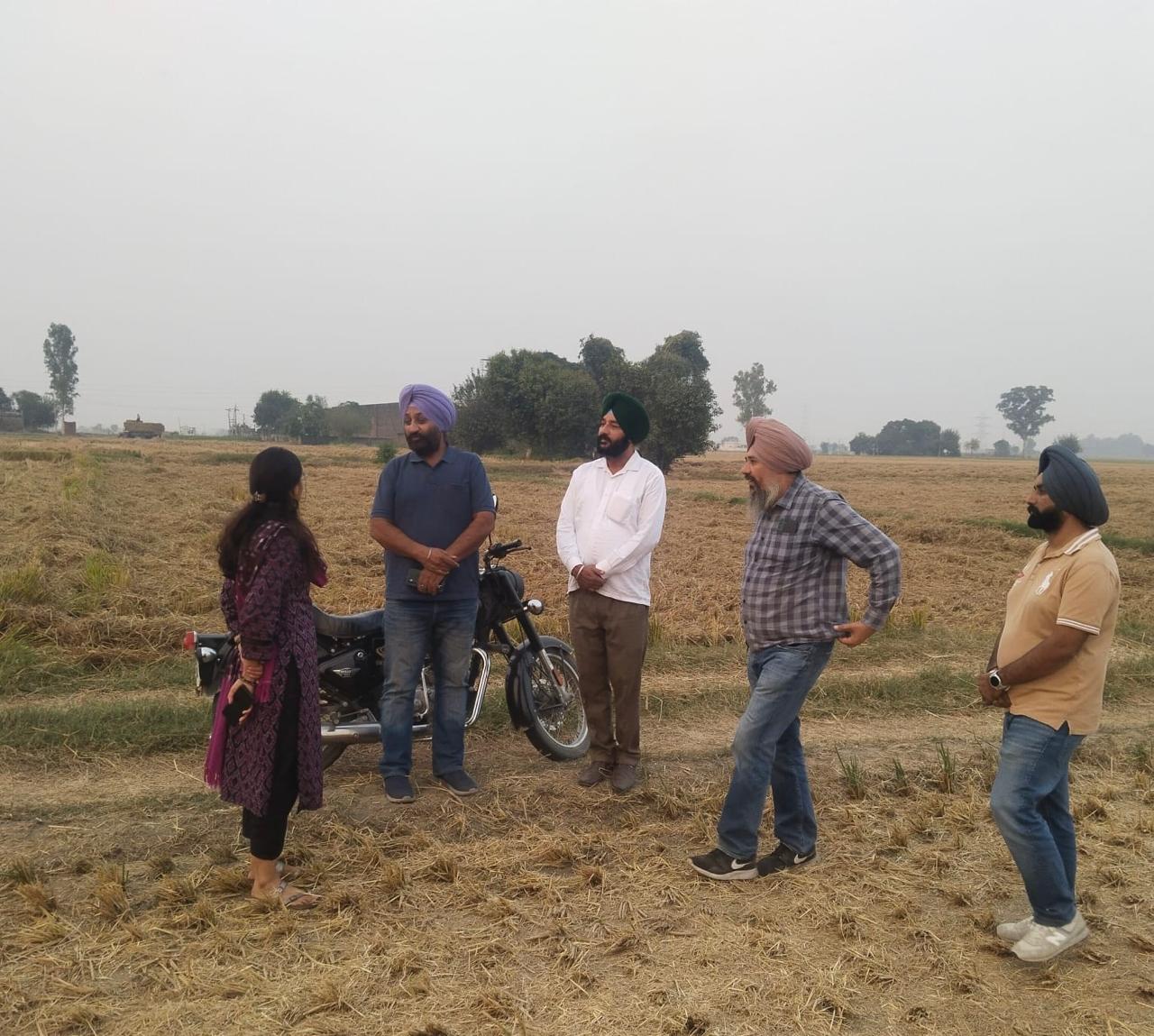 In the district, 7 thousand machines have been put in the service of farmers for stubble management: Preeti Yadav